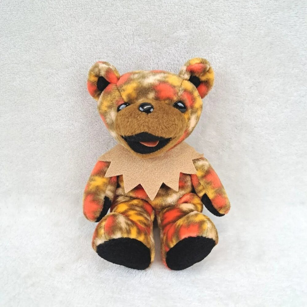 The Grateful Dead Tour Memory Beanie Bear Fall Tour Liquid Blue Plush